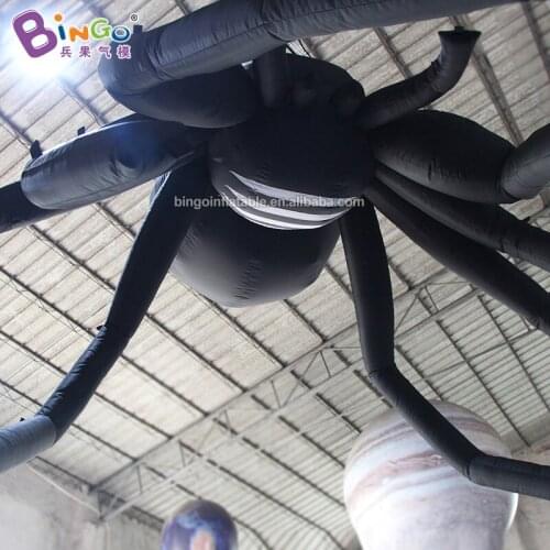 Customized 10 feet inflatable black spider / 3m spider inflatables for decoration toys