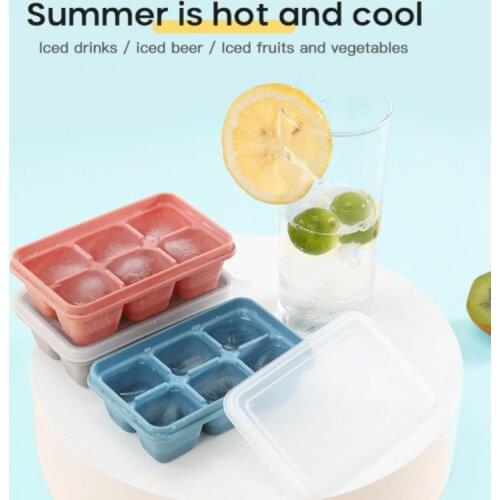 3pcs Homemade DIY Ice Trays Grid Quick Freezer Home Personalized Ice Box Small Grid With Cover For Cake Pudding Chocolate Molds