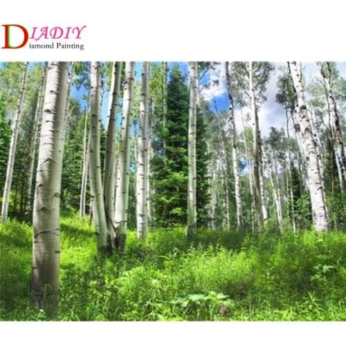 Diamond Embroidery Sale Landscape Cross Stitch Mosaic Tree 5D DIY Full Square Diamond Painting Kit Needlework Crafts