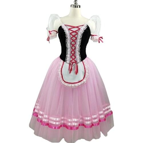 Free Shipping!Pink Giselle Ballet Tutu blue Romantic Ballet Tutu Purple Long Ballet Costume Yellow Classical Ballet Dress Girls