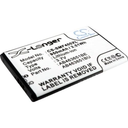 CameronSino for SAMSUNG Blade Chat 322 Genio Qwerty GH-J800 Glamour S7070 GT-B3410 GT-C3060 GT-C3200 GT-C3222 GT-C3322 battery