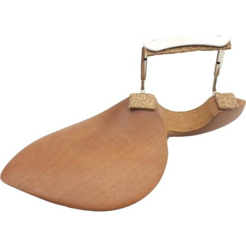 Jujube Wood Violin Chin Rest with Screw&Cork for 3/4 4/4 Violin Replacement Parts