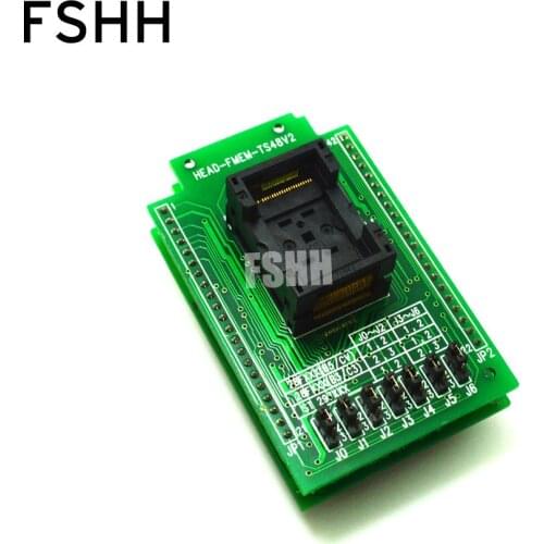 HEAD-FMEM-TS48V2 Programmer Adapter for HI-LO GANG-08 Programmer Adapter TSOP48 IC SOCKET
