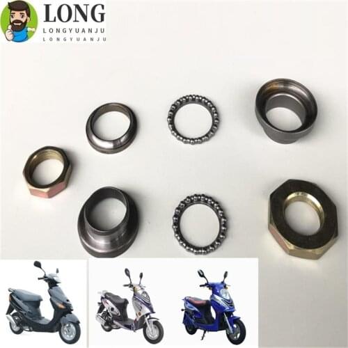 Chinese Scooter Fork Steering Stem Head Bearing Set for GY6 4 Stroke 50cc 48cc 60cc 80cc Portable moped