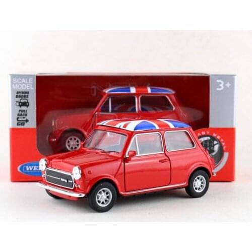 High simulation 1:36 alloy pull back classic car model,mini Cooper 1300 retro car toy,free shipping