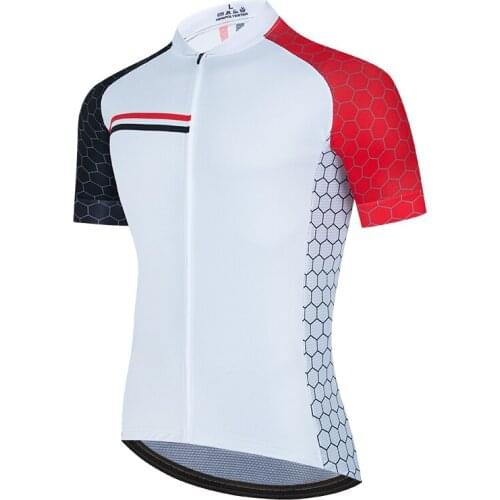 Summer white hive Cycling Jerseys Short Sleeve Shirts Men Bicycle Clothing Maillot Ropa Ciclismo Racing Bike Clothes