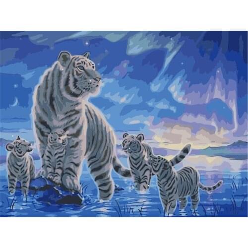 Sunflower Love Night Sceney Diy Oil Painting Paint By Number Kit Painting For Adults Kids Arts Craft For Home Wall Decor 40x50cm