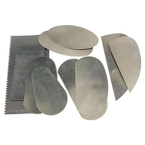 Stainless Steel Scraper Ribs Ceramic Pottery Tool Sculpting Kit Flatback Polymer Clay Sprinkles Pottery Supply for Hobbyists