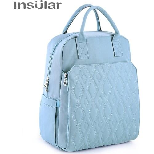 New Baby Diaper Bag Backpack Multifunctional Waterproof Maternity Nappy Bags Mommy Travel Backpack Stroller Bag Baby Nappy Cares