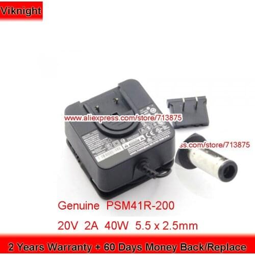 Genuine 20V 2A 40W PSM41R-200 AC Adapter for SoundDock Portable 352245-0010