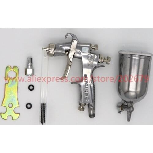 Body Shop Series W-80 Spray Gun 1.0mm Stainless Steel Nozzle Auto Car Paint Spot Repair with 300cc Cup Sprayer HVLP Spray Gun