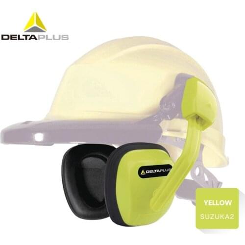 Deltaplus Soundproof Earmuffs for Helmet Noise-proof Outdoor Work Study Ear Protectors Effective Noise Prevention Ear muffs