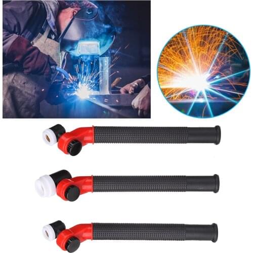 Tig Welding Torch Flexible Head Body Nozzle Air Cooled Swivel Neck Argon Soldering Head Welding Tools Accessories
