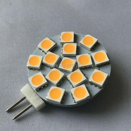 3w led warm white G4 led lamp light 15SMD DC10-30V and AC8-18V Desk Wall Lamp Night Light 262LM LED Bi-pin Lights 1PCS JTFL165-1