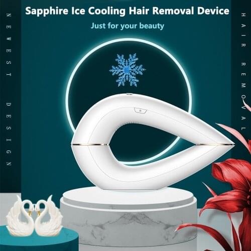 IPL Ice Cooling Hair Removal Device Professional Unlimited Flash Handheld Home Use Permanent Laser Hair Remover For Woman