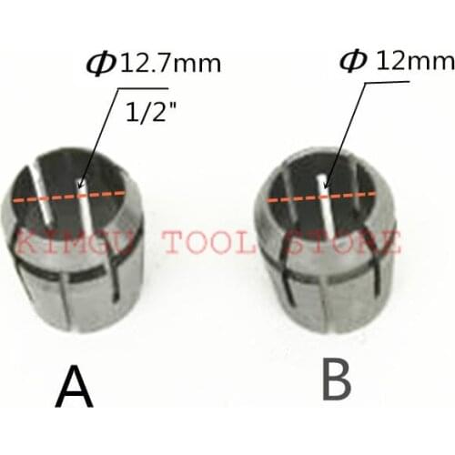 Collet Cone 1/2" 12.7mm 12mm for Makita 763622-4 763628-2 3612Y 3612X 3612 3612T 3612CY 3612C 3612CT 3612BR 3600H MT360 router