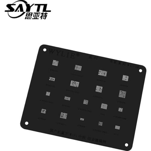 High quality Chip BGA Reballing Stencil Kits Set Solder template for Android WIFI EMMC MT Hi SDM Qualcomm MTK HUAWEIL Power IC