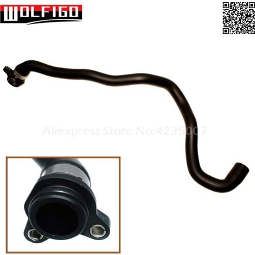 WOLFIGO New For BMW E82 E88 E89 E90 E91 E92 E93 3.0L Water Hose w/ O Ring from Thermostat 11537541992,11 53 7 541 992,115375446