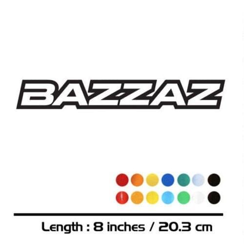 2X New Motorcycle sticker bike Fuel tank Wheels helmet fairing Luggage MOTO car accessories reflective decal For KAWASAKI BAZZAZ