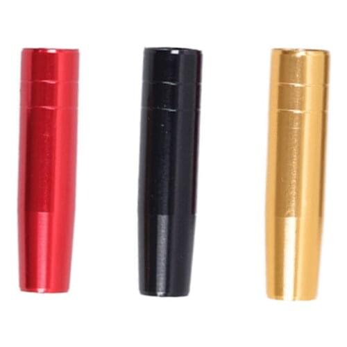 10pcs Archery Aluminium Arrow Insert Archery Connect Arrowhead Arrow Connecting Broadhead Adaptor for OD8mm Arrow Shaft