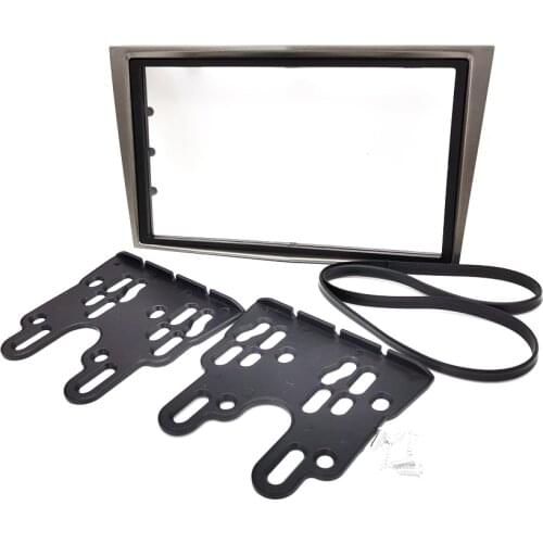 Car Radio Stereo Panel for Opel Astra Antara Corsa Zafira 2 Din Fascia Dash Installation Trim Kit