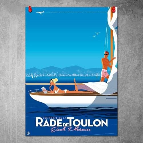 No Frame HD Home Decoration Printing Affiche Monsieur Z Toulon Poster Canvas Wall Art Oil Painting Living Room Decoration