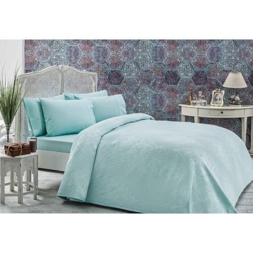 Turquoise Double Person Pique Pack Blankets and Bedspreads Fluffy Plaid Coverd Cover Blankets Pike Tackle Pike Set