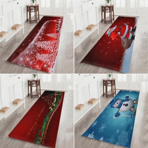 Home Textile Kitchen Door Living Room Bathroom Mat Christmas Mat Bedroom Carpet Floor Door Cover Pad Cushion Decoration Carpet