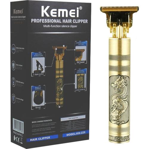 Mens metal housing professional hair trimmer finishing edging electric hair cutter beard clipper hair cutter machine