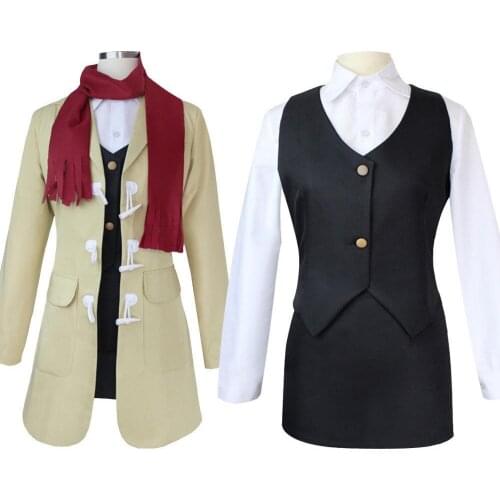 Anime Dangan Ronpa Danganronpa Gekkougahara Miaya Cosplay Costumes Uniform Shirt Coat Skirt Halloween Costumes for Women Girls