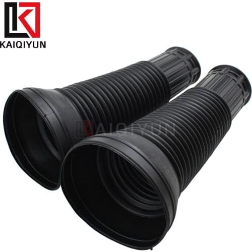 2pcs Front Dust Boot Cover For Audi A8 D3 4E 2003-2010 Air Suspension Shock Absorber Repair Kits 4E0616039 4E0616039AB 4E0616040