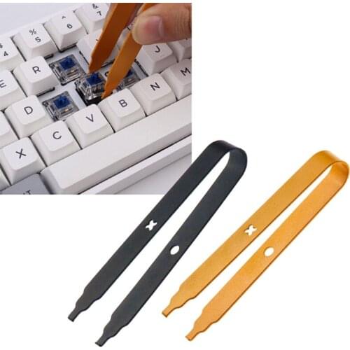 Metal Keycap Switch Puller Stainless Steel Shaft Remover for Mechanical Keyboard, DIY Tool for Fixing Keyboard