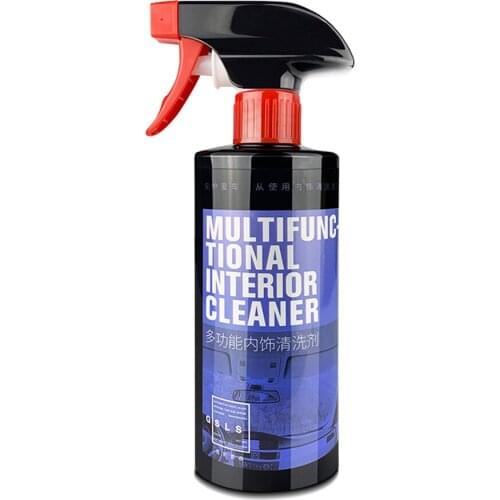 500ML Automotive Interior Cleaner Detergent Multifunctional Fabric Leather Seat Strong Detergent Agent Car Cleaning Tool