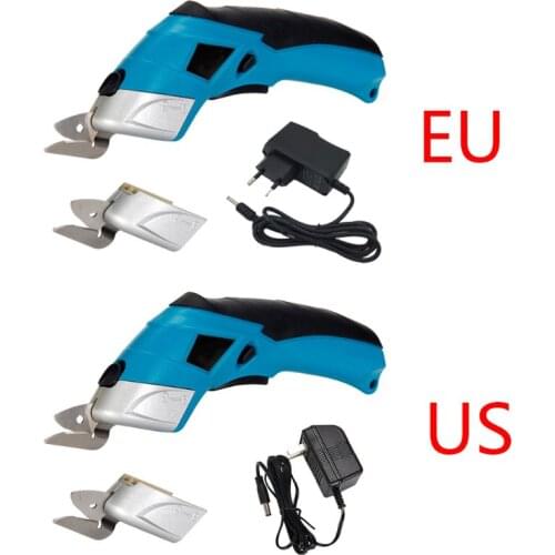 4V Multifunction Cordless Electric Scissors Low Consumption Flexible Electric Scissor Cloth Leather Cloth Cutting Tool