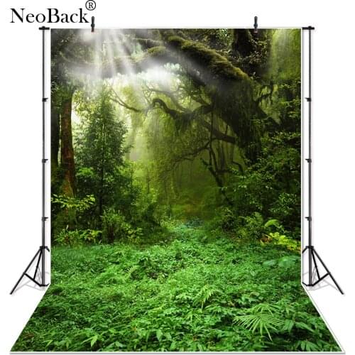 NeoBack Forest Woods Photographic Backgrounds Photo Studio Indoor Wedding Scene Studio Indoor Portrait Photo Backdrops P4301