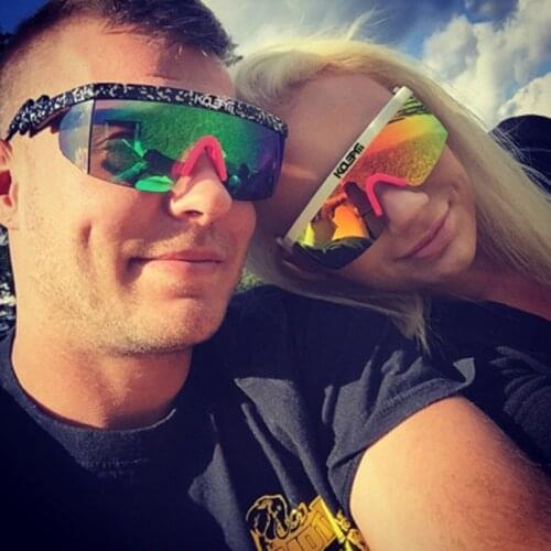 Couple 2019 new cycling glasses polarized glasses bike UV400 Travel colorful goggles men and women cycling photochromic glasses
