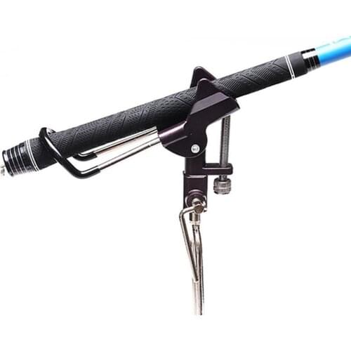 Adjustable Stainless Steel Fishing Rod Stand Pole Holder Plug Insert Ground Portable for Fishing Tools Tackle Support Rack