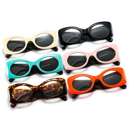 Vintage Rectangle Sunglasses Women Luxury Ladies Fashion Square Big Frame Oversized Mens Sunglasses 2021