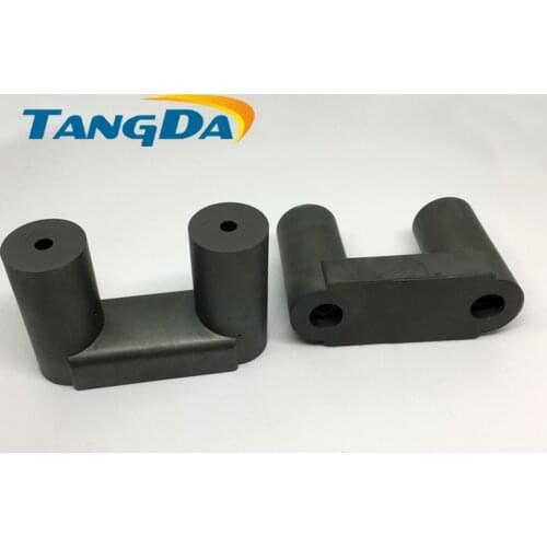 Tangda U type 63*82 Soft ferrite core UY UY20 PC40 electricity Welding machine ultrasonic high power with Hole 4.2mm AA