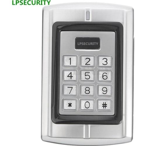 Keypad Access Control Wiegand 26 Door Card Reader 125Khz EM PIN for door lock gate opener