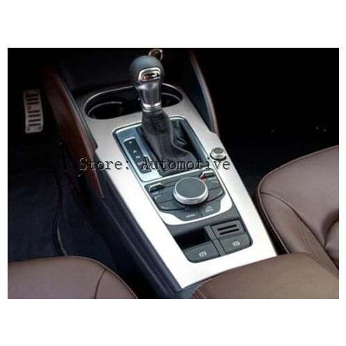 Interior Car Gear Box Panel Cover Trim For Audi A3 8V 2012-2015 1Pcs