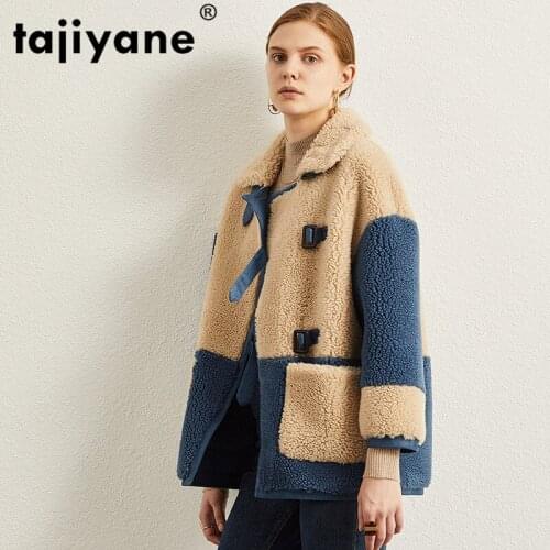 Real Coat Fur 100% Wool Jacket Autumn Winter Coat Women Clothes 2021 Korean Vintage Sheep Shearling Tops Abrigo Mujer ZT3482
