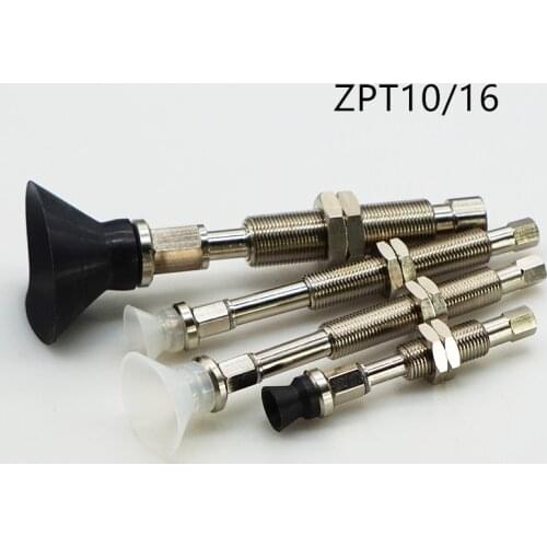 ZPT10DNK ZPT16DNK ZPT10DSK ZPT16DSK Single Layer Deep Industrial Vacuum Sucker Pad Manipulator Suction Nozzle ZPT10DNK10-B5-A10