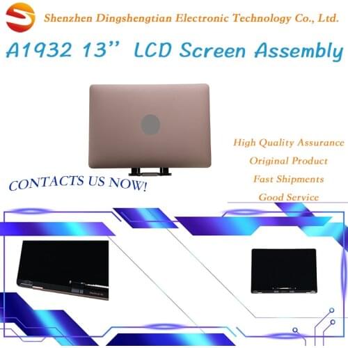 Macbook Air Retina 13 inch A1932 LCD Screen Assembly 2018 2019 dispaly Space Gray Sliver and Gold