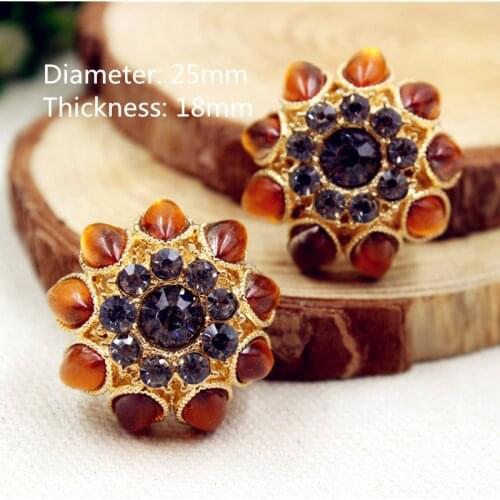 1510931 , Acrylic jewelry metal buttons, free shipping Clothing accessories DIY handmade materials, clothing coat buttons