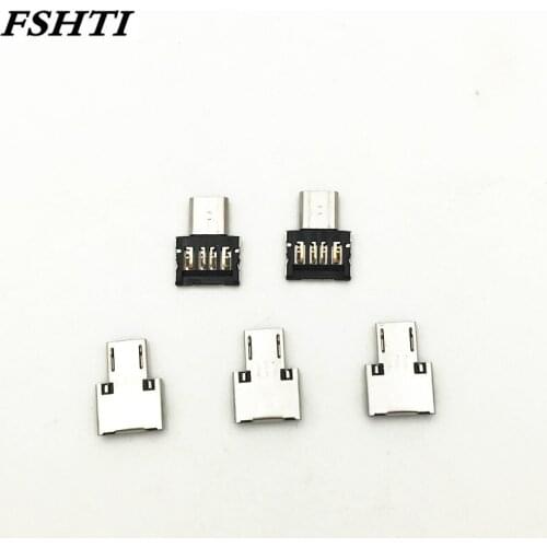 5000PCS/LOT tested Mini Micro USB to USB Connector OTG Cable USB OTG Adapter for USB Flash Drive for Tablet PC Samsung Android