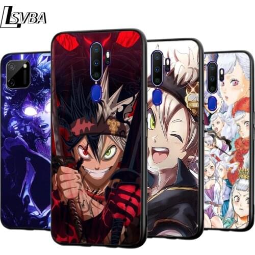 Black Clover Anime For OPPO A5 A9 A7 A11X A1K A12 A12E A31 A32 A53 A53S A72 A73 A93 AX7 Pro 2020 2018 5G Phone Case