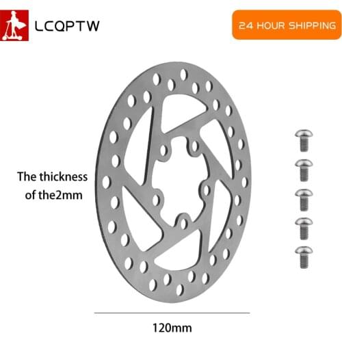Disc Brake for Xiaomi Mijia Electric Scooter M365 With Hole From Disc Brake Disc 5 Holes 110mm 120mm Brake Disc Rear Wheel Disc