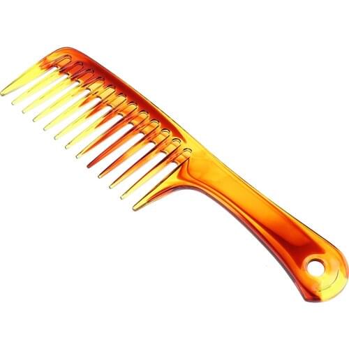 Ombre Detangling Comb Hair Cutting Hair Salon Styling Combs for Hotel Barber
