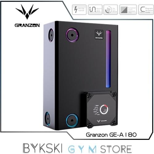 Granzon GE-A180 Square Reservoir Pump Box 2 In 1 Combo Digital Display DDC Pump Combination, High Lift And Large Flow Simulation